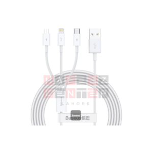 Baseus Superior Series Fast Charging Data Cable USB to M+L+C 3.5A