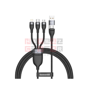 Baseus Flash Series 2 Two-for-three Charging Cable U+C to M+L+C 100W 1.2m