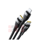 Baseus Flash Series 3 Two-For-Three Fast Charging Cable U+C To C+C+L 100W