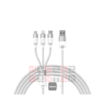 Baseus StarSpeed 1-for-3 Fast Charging Data Cable USB to M+L+C 3.5A 1.2m