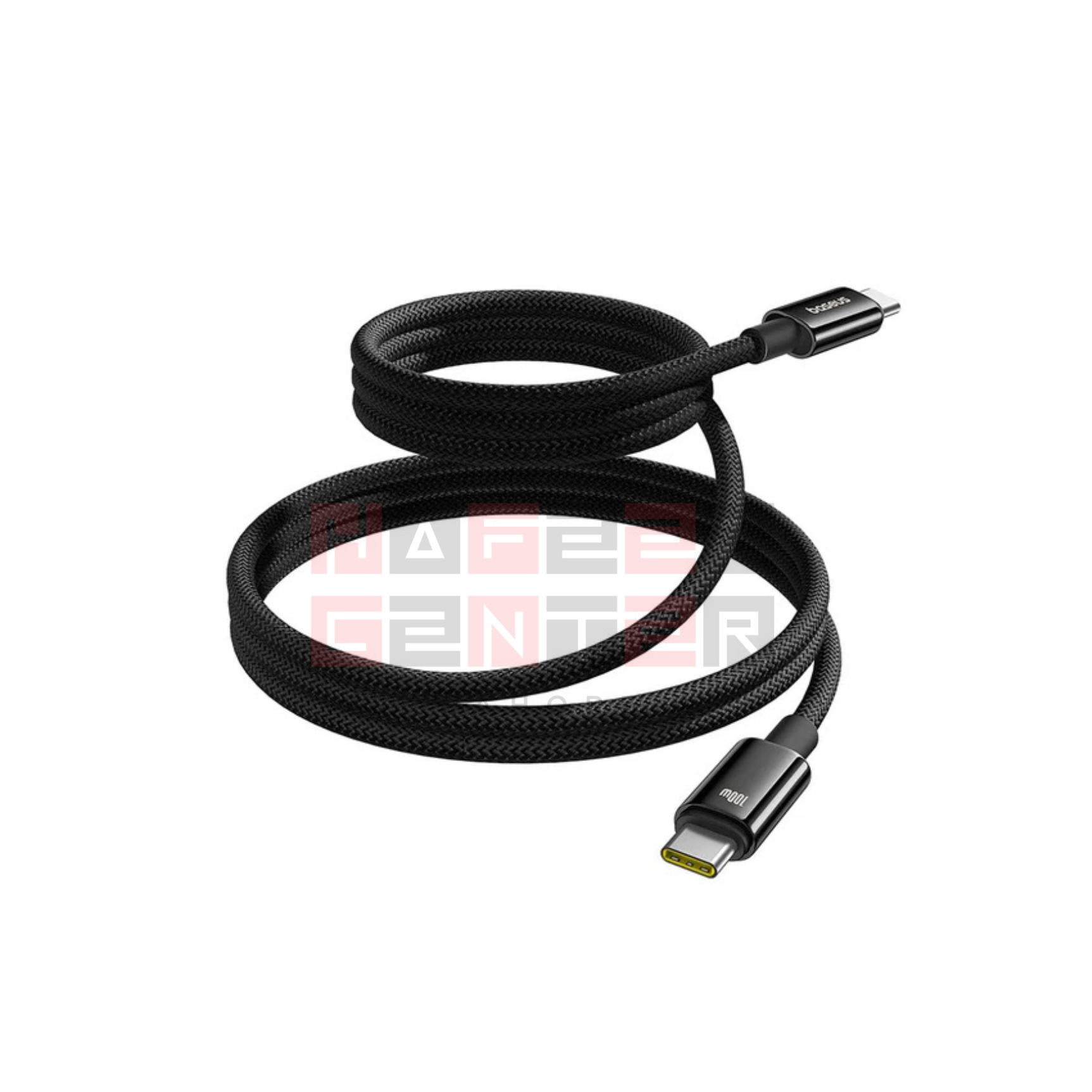 Baseus Tungsten Gold Magnetic Charging Cable USB-C to USB-C 100W - Image 2