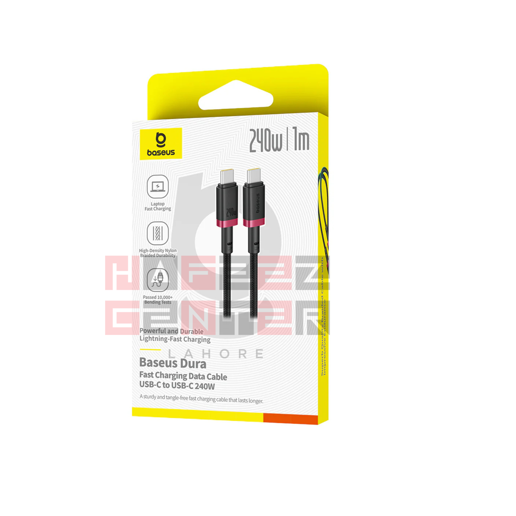 Baseus Dura Fast Charging Data Cable USB-C to USB-C 240W - Image 3