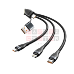 Baseus Flash Series 2 Two-for-three Charging Cable U+C to M+L+C 100W 1.2m
