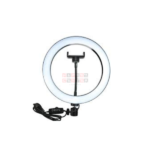 10 Inch LED Selfie Ring Light with Phone Holder & Adjustable Brightness
