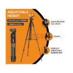 Plokama 150cm Camera & Mobile Tripod Stand