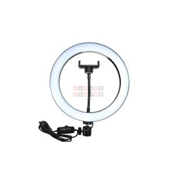 10 Inch LED Selfie Ring Light with Phone Holder & Adjustable Brightness - Image 3