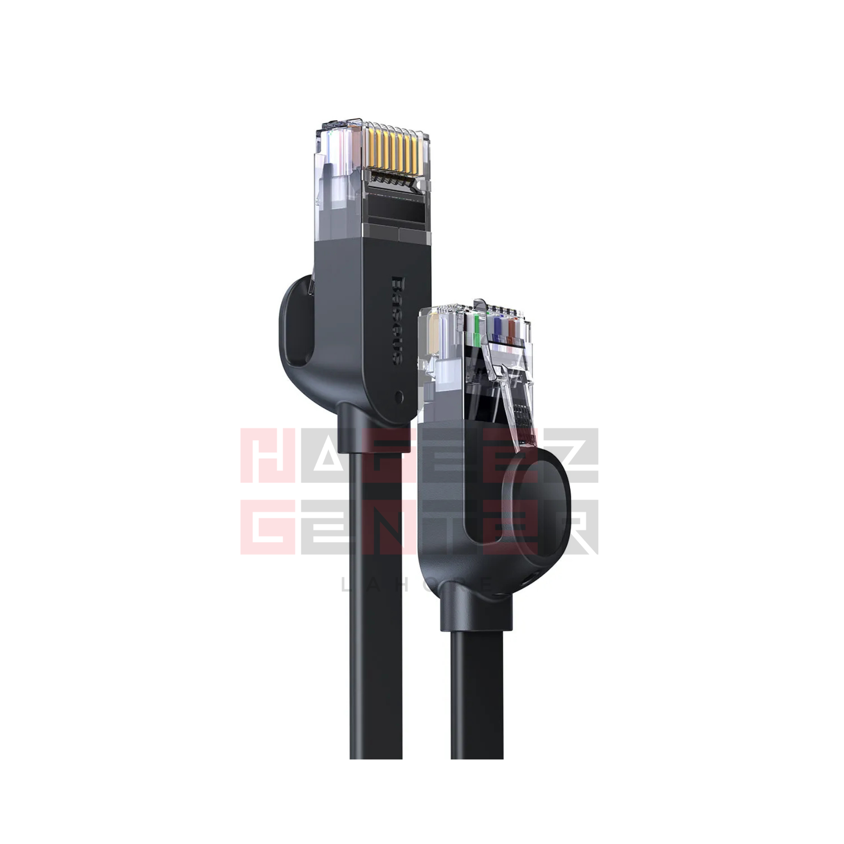 Baseus High Speed Six types of RJ45 Gigabit network cable (flat cable) Black - Image 4